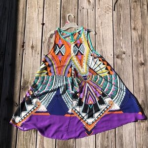 Karlie multicolor dress! My tall girls it may be short in you!! Really pretty!